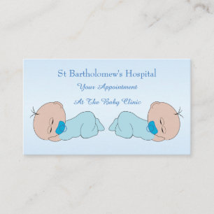 Baby-kliniek Afsprakenkaartje
