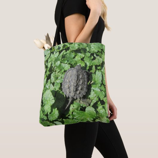 Baby Knipschildpad Boodschaptas Tote Bag (Dichtbij)