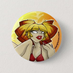 baby-knop voor zonnebrandcrème ronde button 5,7 cm