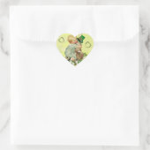 BABY KNUFFELKONIJN, HEARTS IRISH ST. PATRICK'S DAY HART STICKER (Tas)