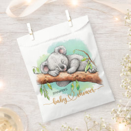 Baby Koala Baby shower Bedankzakje