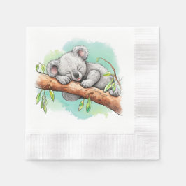 Baby Koala Baby shower Servet