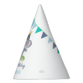 Baby Koala Balloon Party Flag Birthday Feesthoedjes (Rechts)