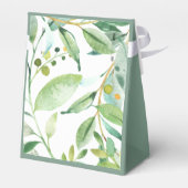 Baby Koala Bear Green and Gray Baby Shower Bedankdoosjes (Achterkant)