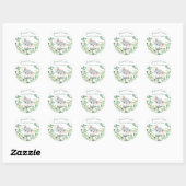 Baby Koala Beer Baby shower Ronde Sticker (Vel)