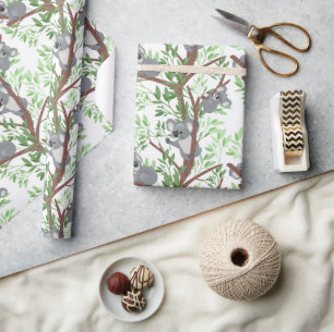 Baby Koala Beer Cadeaupapier