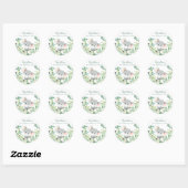 Baby Koala Beer Custom Verjaardagsfeest Ronde Sticker (Vel)