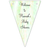 Baby Koala Beer Gepersonaliseerd Baby shower Vlaggetjes (Tweede vlag)