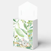 Baby Koala Beer Groen en Wit Baby shower Bedankdoosjes (Geopend)