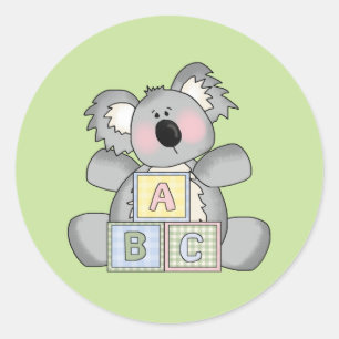 Baby Koala Beer Sticker