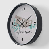 Baby Koala Beren Wandklok (Hoek)