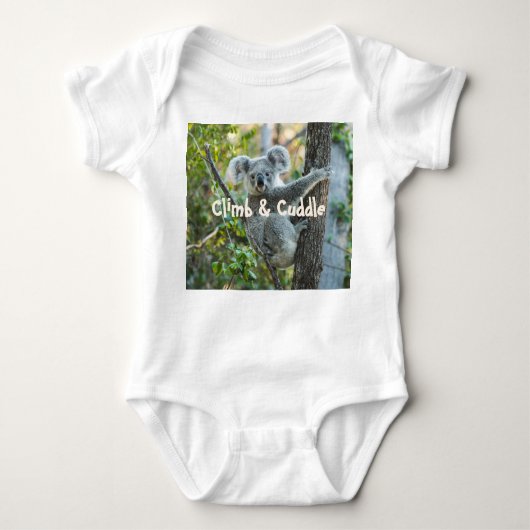 Baby Koala-body - Eén delige babykleding  Romper (Voorkant)
