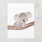 Baby Koala Briefkaart (Voorkant)