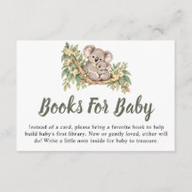 Baby Koala Eucalyptus Baby Shower Boeken Voor Baby