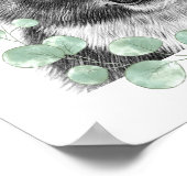 Baby Koala Floral Nursery Print | Koala Print (Hoek)