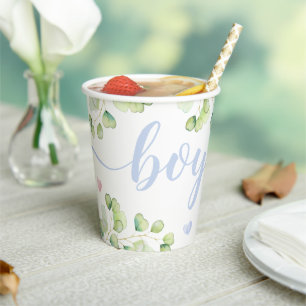 Baby Koala Gender Reveal Paper Cup. Papieren Bekers