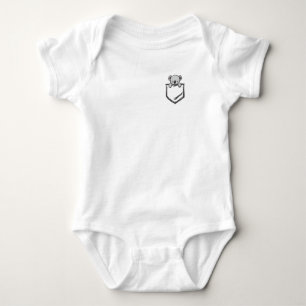 Baby Koala in Pocket Cute Romper