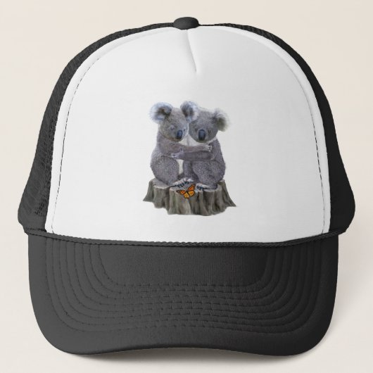 BABY KOALA KNUFFELS TRUCKER PET (Voorkant)