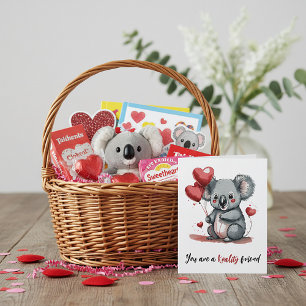 Baby koala op maat valentijn feestdagenkaart