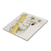 Baby Koala | Schuine en gier Tegeltje (Zijkant)