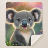 Baby Koala Sherpa Deken (Voorkant)