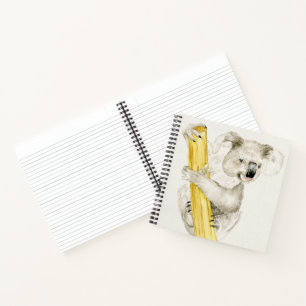 Baby Koala  Vast en drijfmest Notitieboek