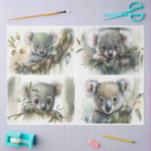 baby Koalas Tissuepapier (Craft)