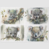 baby Koalas Tissuepapier (Voorkant)