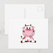 Baby Koe Briefkaart (Voorkant / Achterkant)