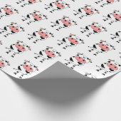 Baby Koe Cadeaupapier (Hoek)