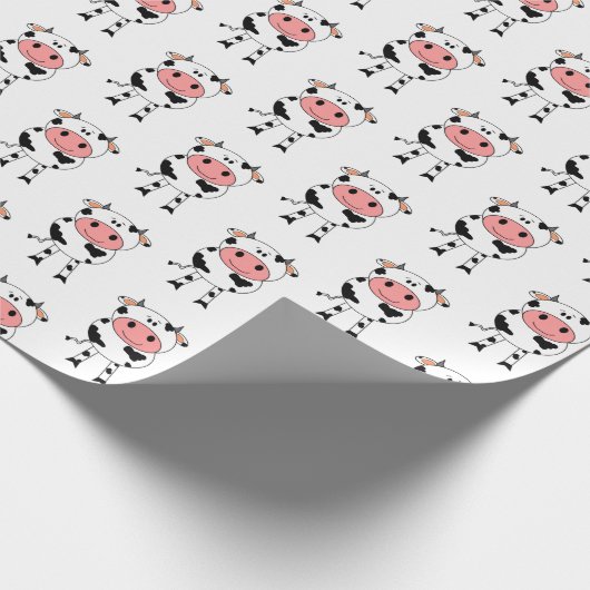 Baby Koe Cadeaupapier (Hoek)