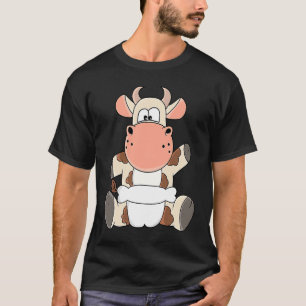 Baby Koe Calf met luiers T-shirt