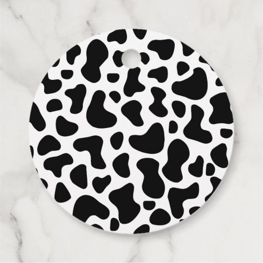 Baby Koe Dank u voor labels (Achterkant)