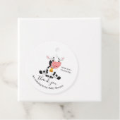 Baby Koe Dank u voor labels (In situ)