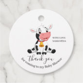 Baby Koe Dank u voor labels (Voorkant)