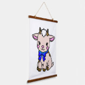baby koe hangend wandkleed (Gebogen)