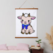 baby koe hangend wandkleed (Slaapkamer)