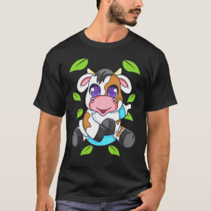 Baby Koe Kalveren Boerderij Dieren Schattig Kinder T-shirt