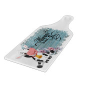 Baby Koe Rustic Blue Snijplank (Hoek)