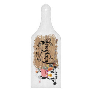 Baby Koe Rustic Brown Cutting Board Snijplank