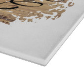 Baby Koe Rustic Brown Snijplank (Hoek)