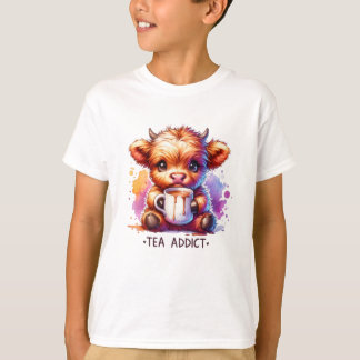 Baby Koe Tea Addict T-shirt