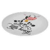 Baby Koe Welkom bij ons thuis Snijplank (Hoek)