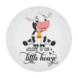 Baby Koe Welkom bij ons thuis Snijplank