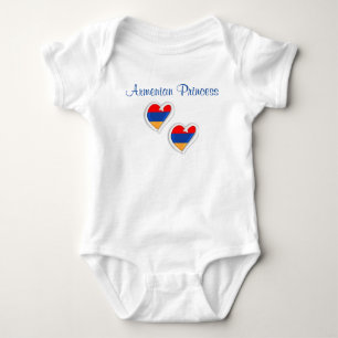 Baby   koetswerkpak   Armeense prinses   Hart Romper