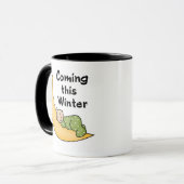 Baby komende winter mok (Voorkant links)