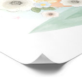 Baby konijn  poster (Hoek)