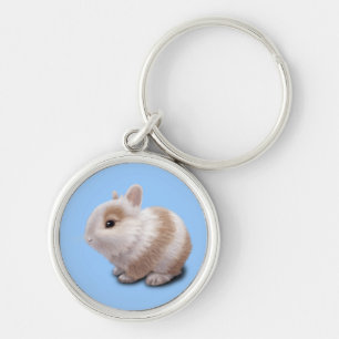 Baby Konijn Sleutelhanger