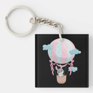 Baby konijn sleutelhanger