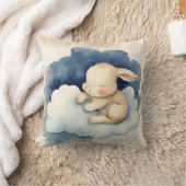 Baby Konijnenjongen Kwekerij Kussen (Deken)